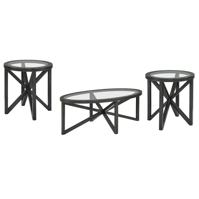 Modern Simple Glass Coffee Table by HouseOfZazla