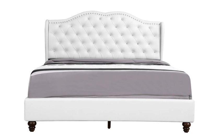 Upholstered Bed Transitional by HouseOfZazla