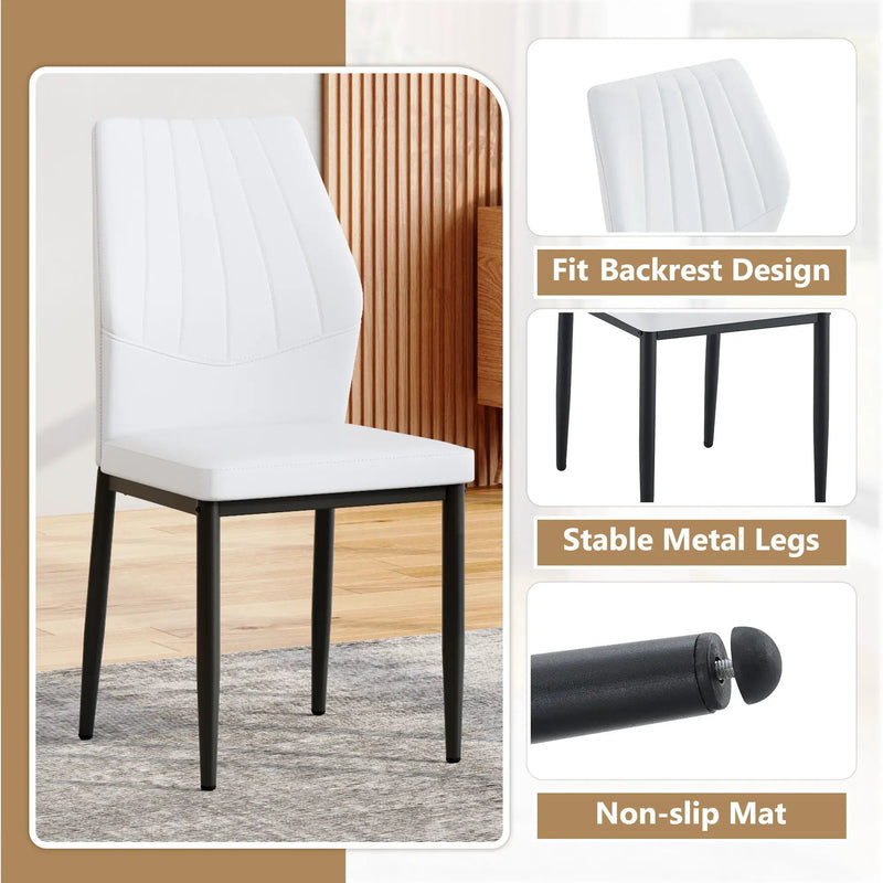 Dining Chairs With Shell Pattern, Comfort And Style by Unique Piece Furniture