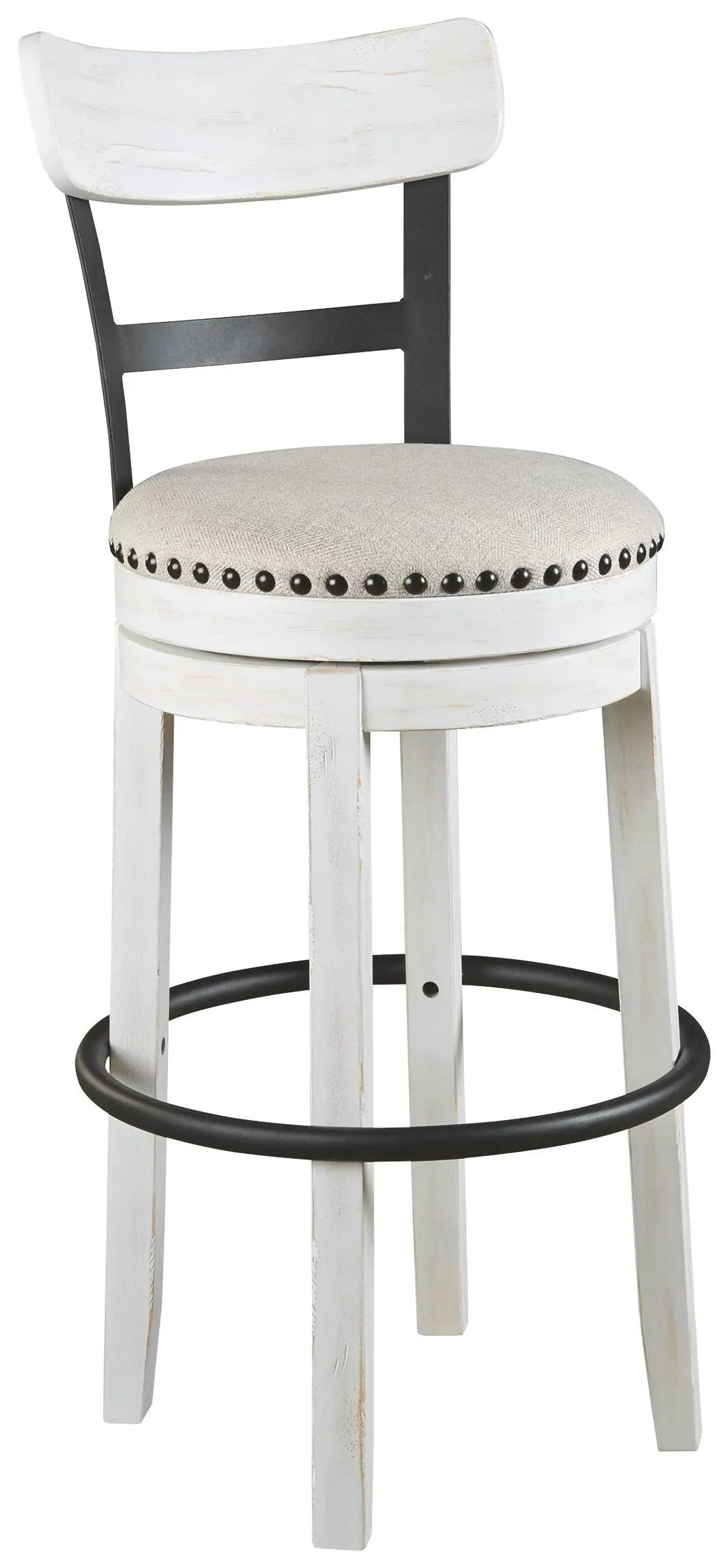 Valebeck - Tall Upholstered Swivel Barstool by Unique Piece Furniture