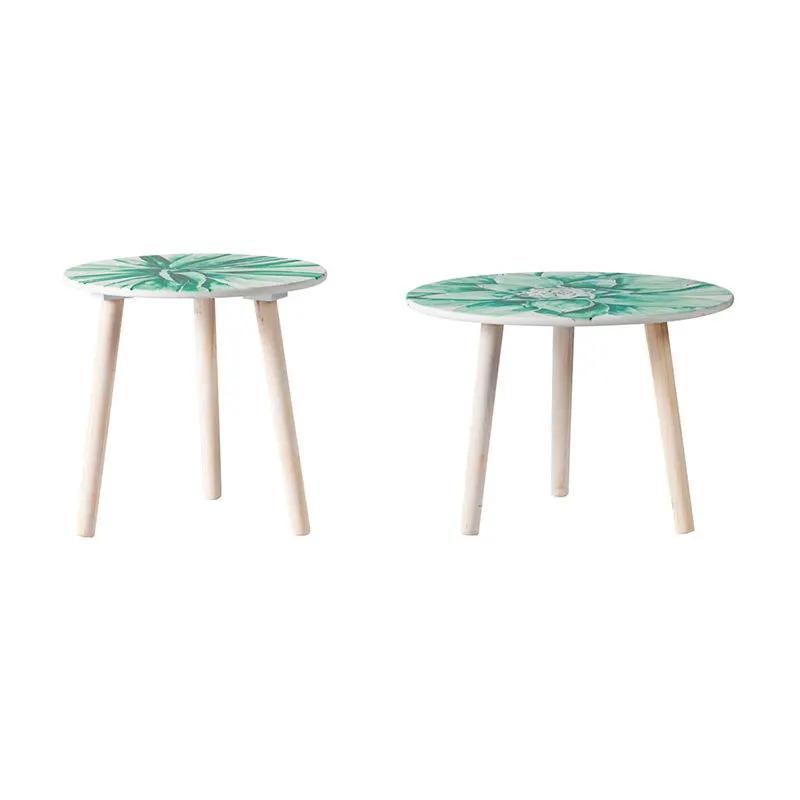 Nature-Inspired Side Tables (Set of 2) by HouseOfZazla