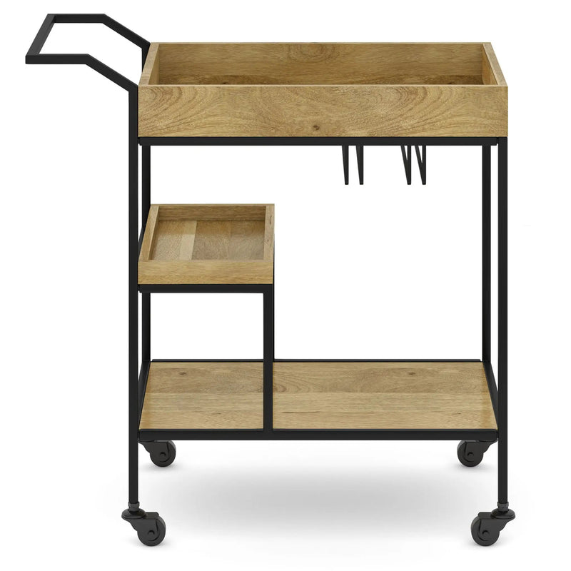 Barnes - Bar Cart - Natural by Unique Piece Furniture