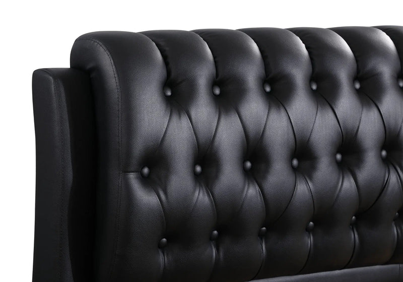 Tufted Upholstered Bed by Unique Piece Furniture