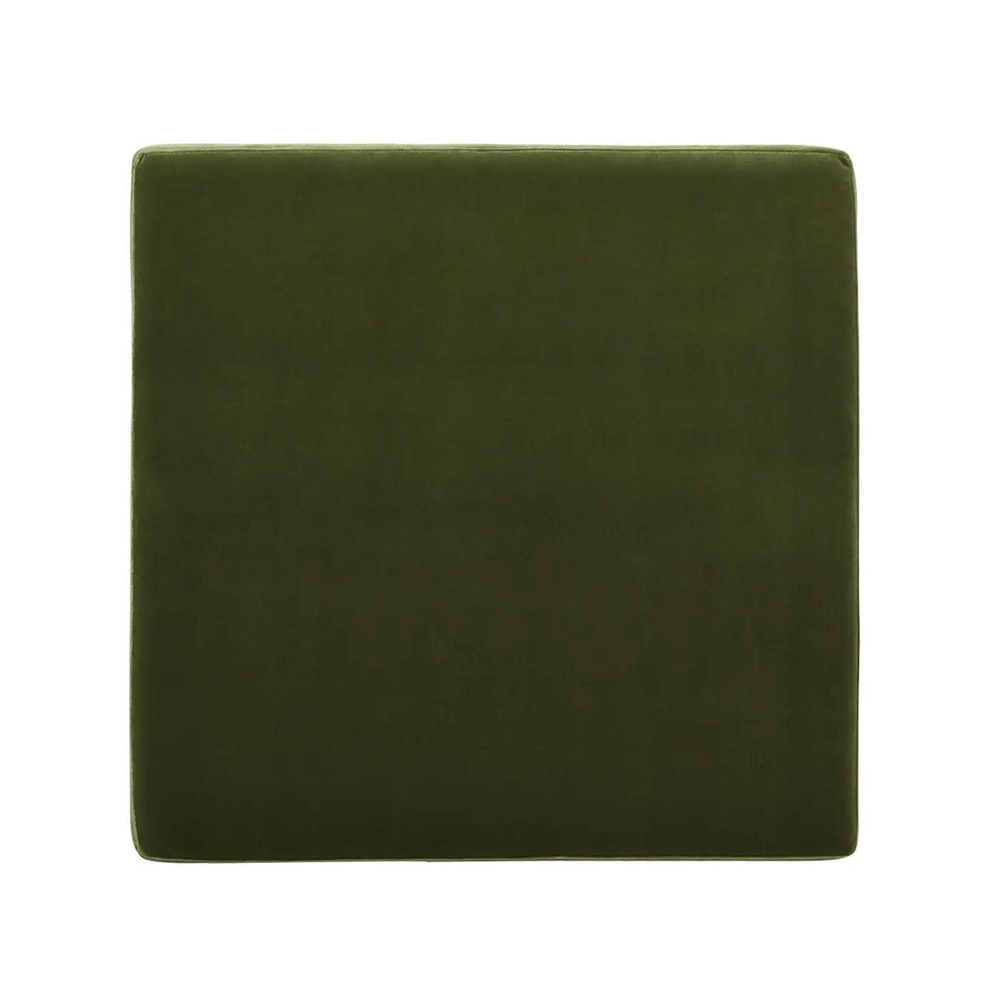 Knox - Square Storage Cocktail Ottoman - Olive Green by HouseOfZazla