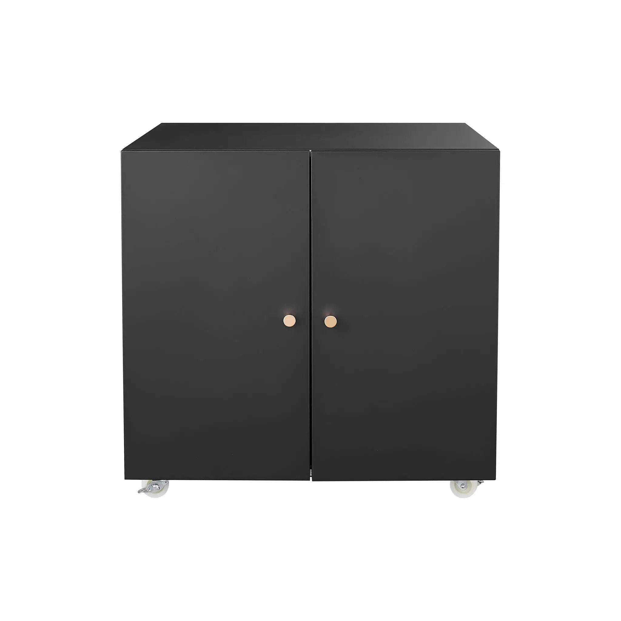 Office Furniture Copier Cabinet 2 Door Steel Copier Stand Mobile Pedestal File Printer Stand by HouseOfZazla