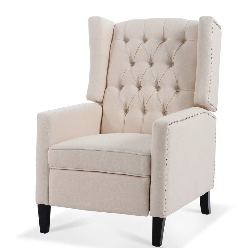 Manual Wing Chair Recliner by Unique Piece Furniture