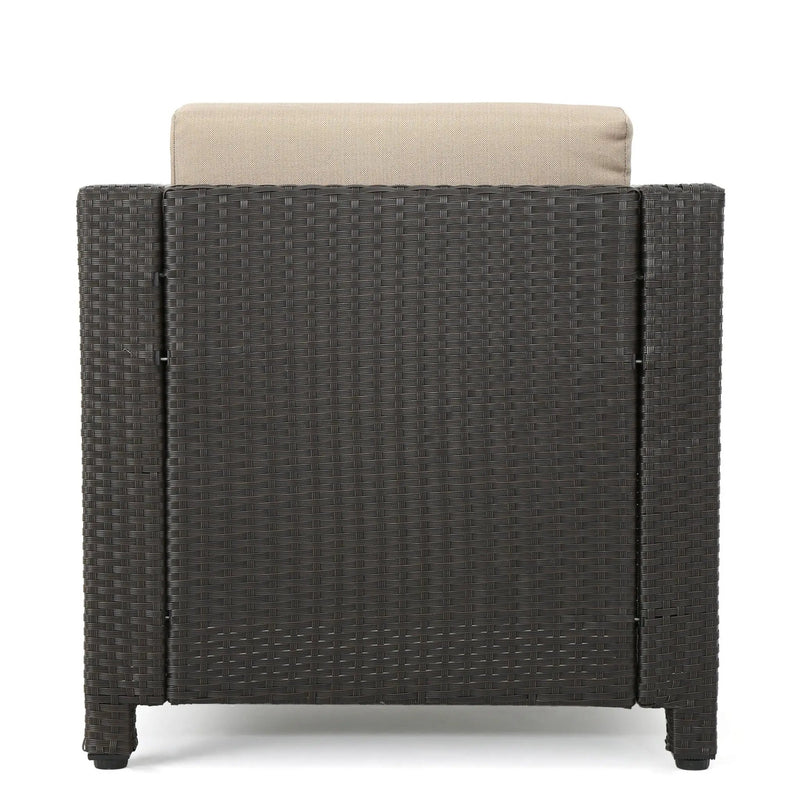 Stylish Outdoor Club Chair With Weather Resistant Cushions by HouseOfZazla