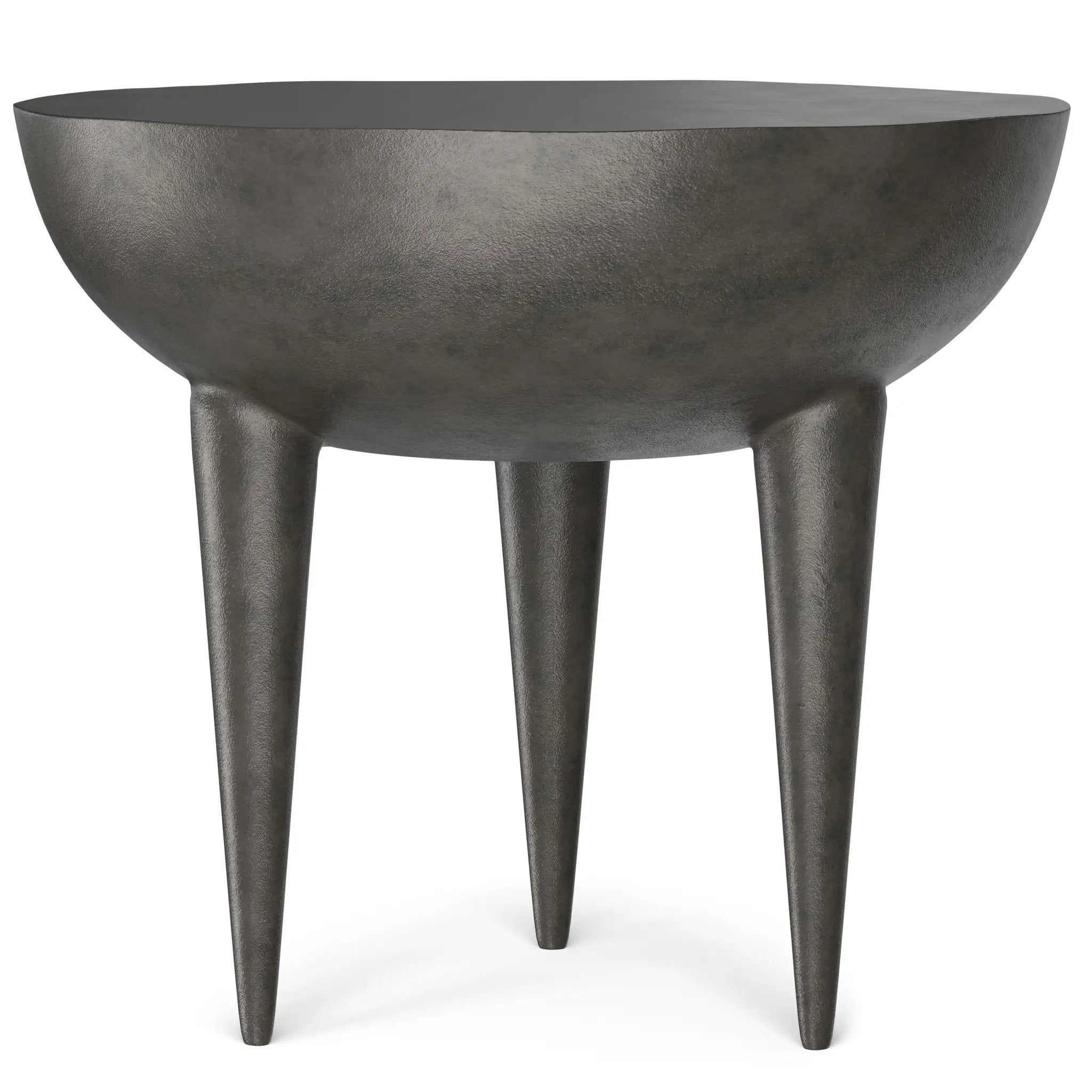 Otto - Cast Aluminum Side Table - Black by Unique Piece Furniture