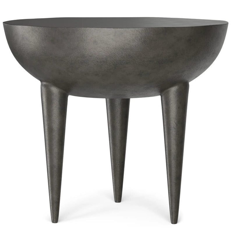 Otto - Cast Aluminum Side Table - Black by Unique Piece Furniture