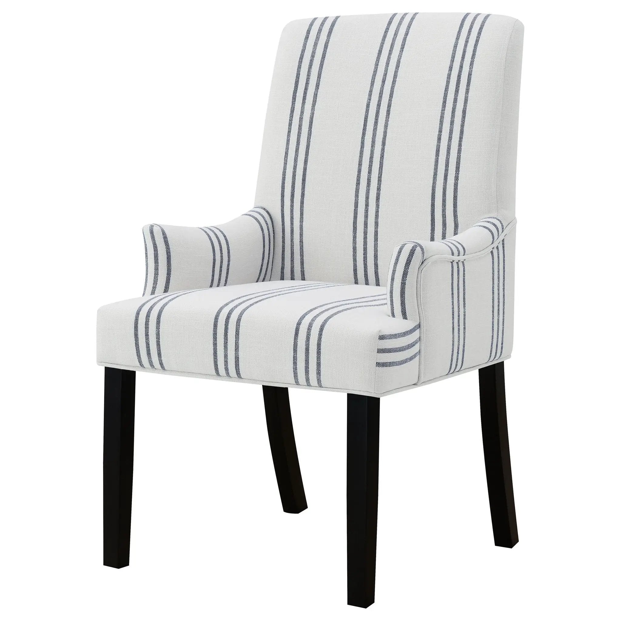 Draper - Upholstered Arm Chair - Beige by HouseOfZazla