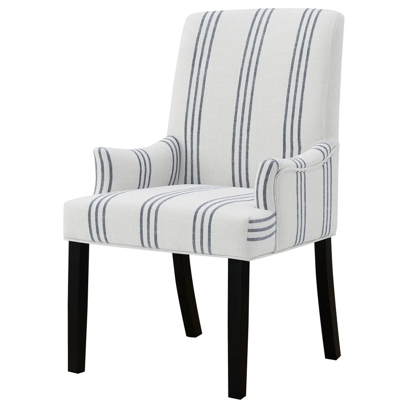 Draper - Upholstered Arm Chair - Beige by HouseOfZazla