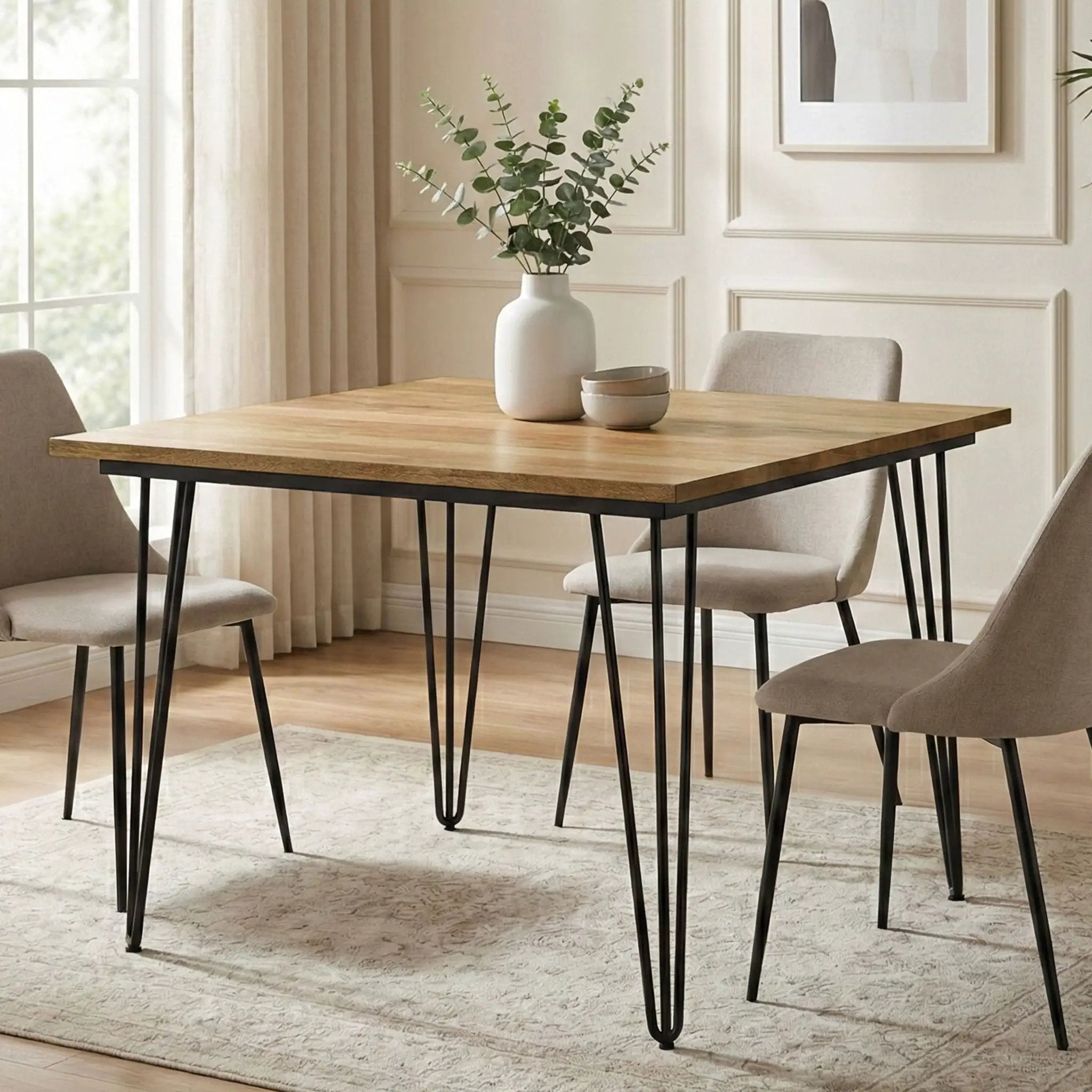 Hunter - Square Tabletop Dining Table by Unique Piece Furniture