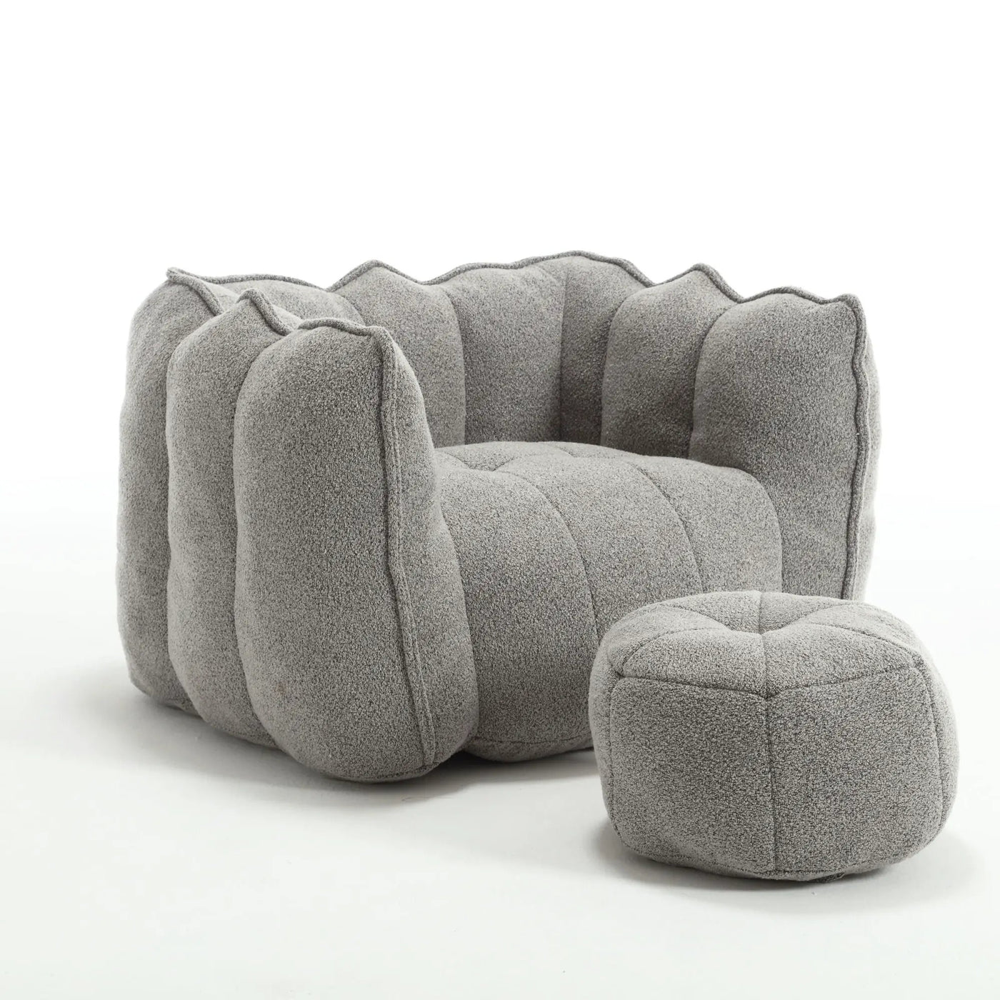 Soft Bean Bag Chair With High Resilient Foam by Unique Piece Furniture