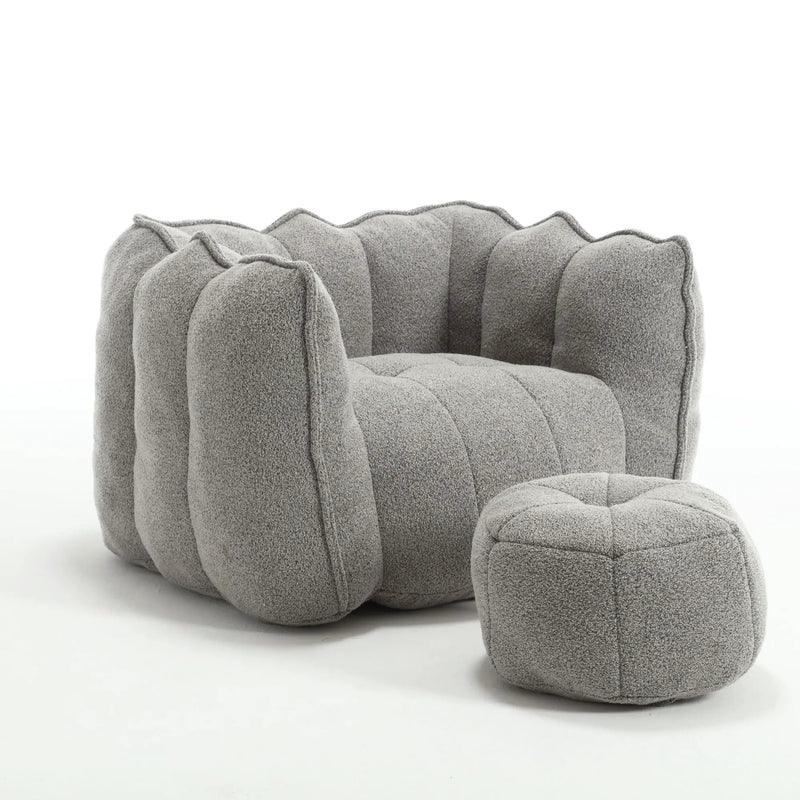 Soft Bean Bag Chair With High Resilient Foam by Unique Piece Furniture