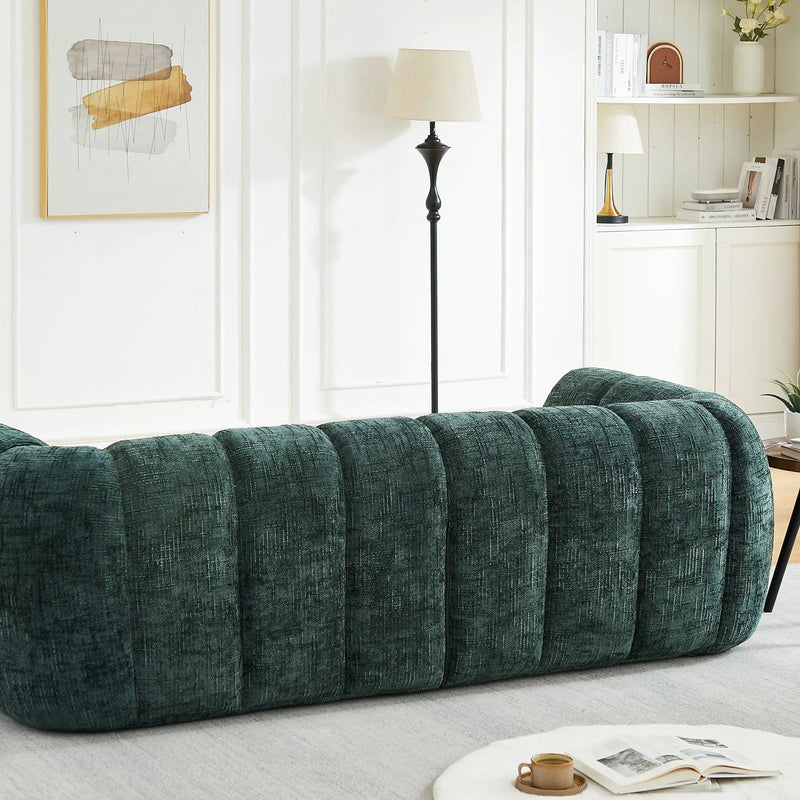 Modern Sofa With Piano Key Backrest by HouseOfZazla