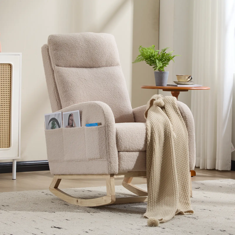 Nursery Glider Rocking Chair by HouseOfZazla