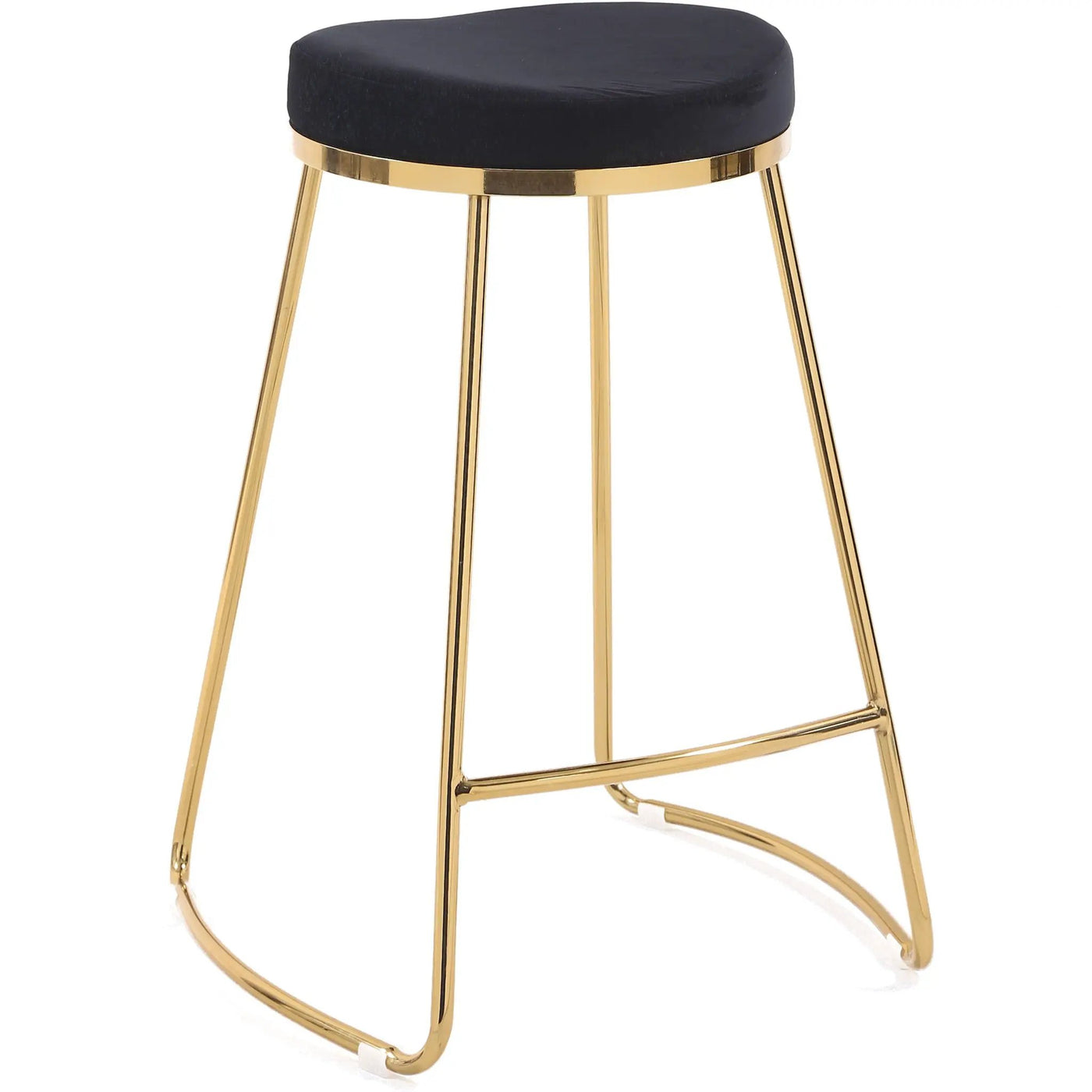 Jane - 26" Mid-Century Modern Luxury Upholstered Stool by HouseOfZazla