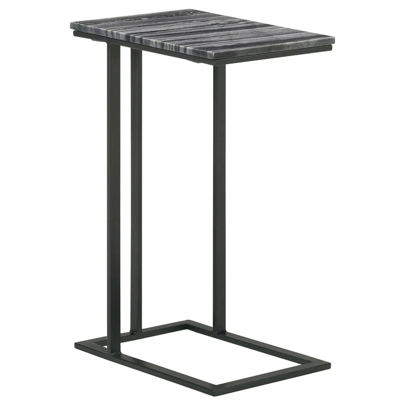 Encina - C-Shaped Sofa Side Table by HouseOfZazla
