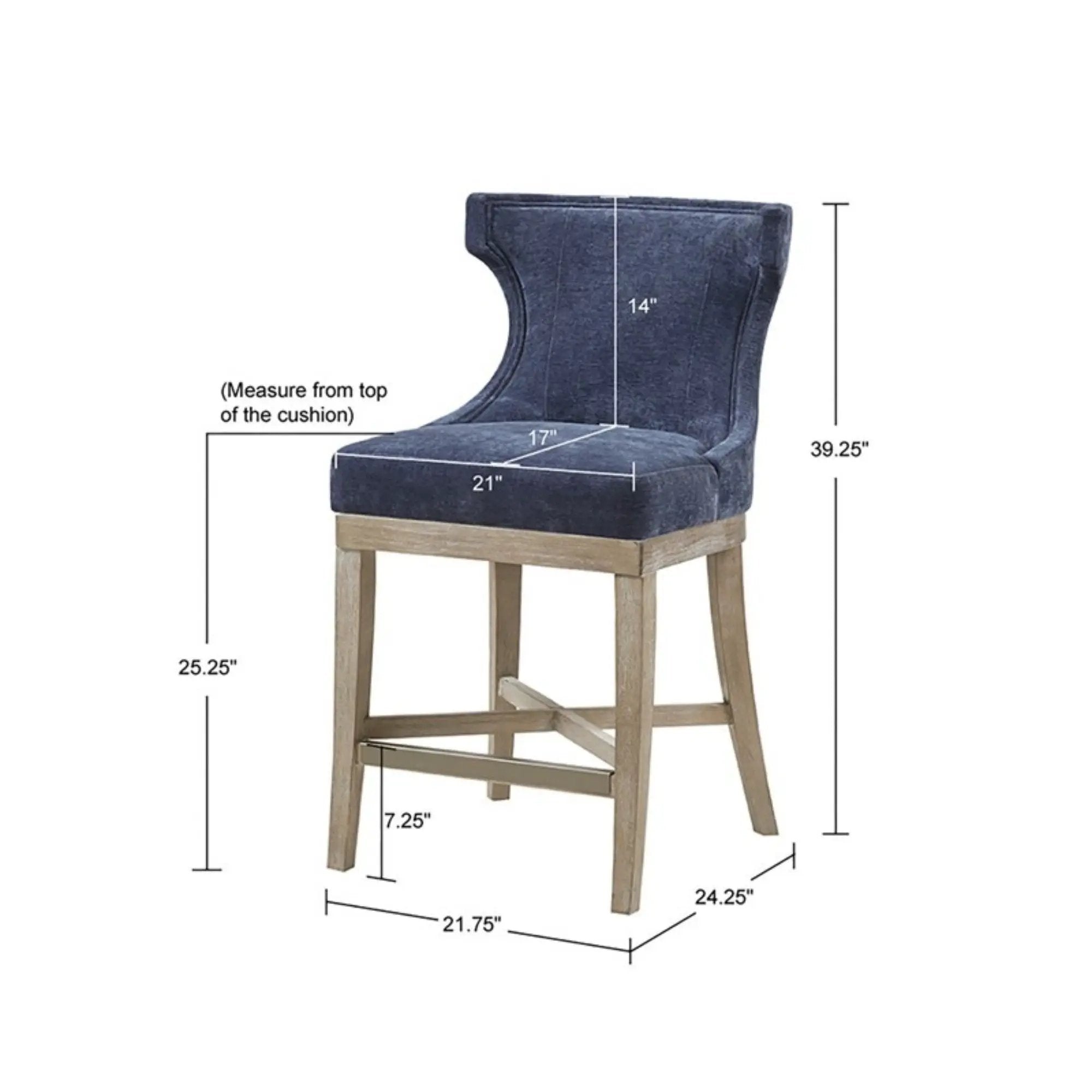 Carson - Counter Stool With Swivel Seat by Unique Piece Furniture