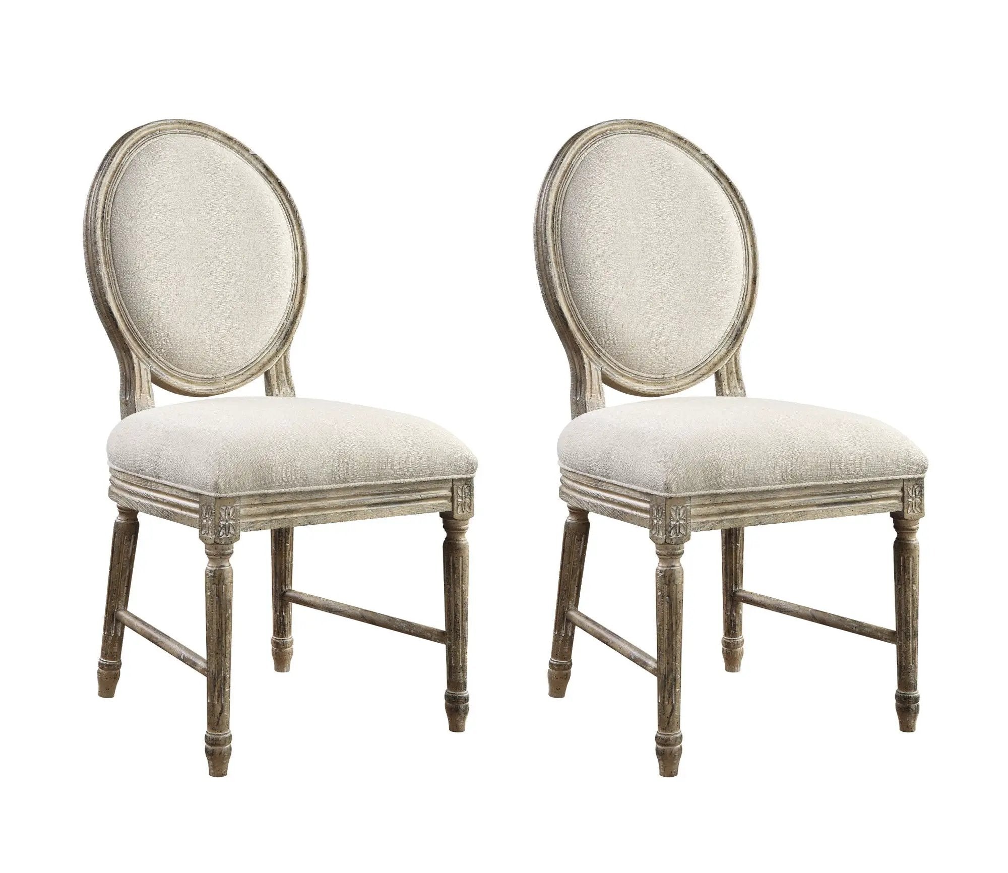 Upholstered Dining Chairs (Set of 2) - Brown by Unique Piece Furniture