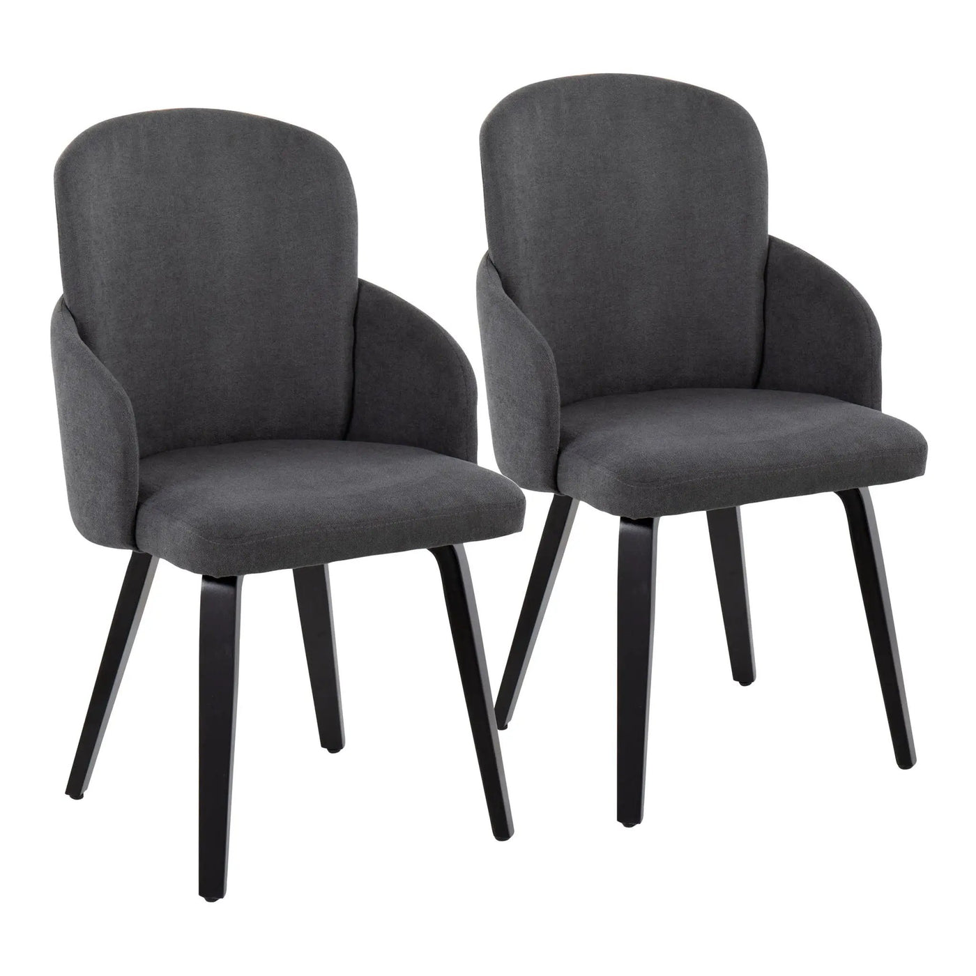 Dahlia - Contemporary Elegant Dining Chair (Set of 2) by HouseOfZazla