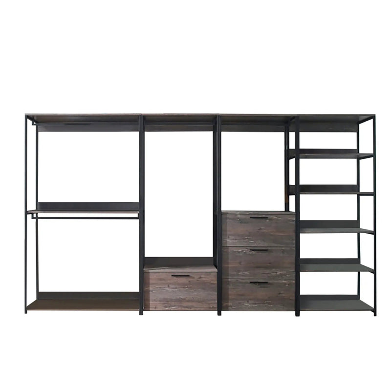 Monica - Walk-In Closet System, Extra Storage Space - Rustic by HouseOfZazla