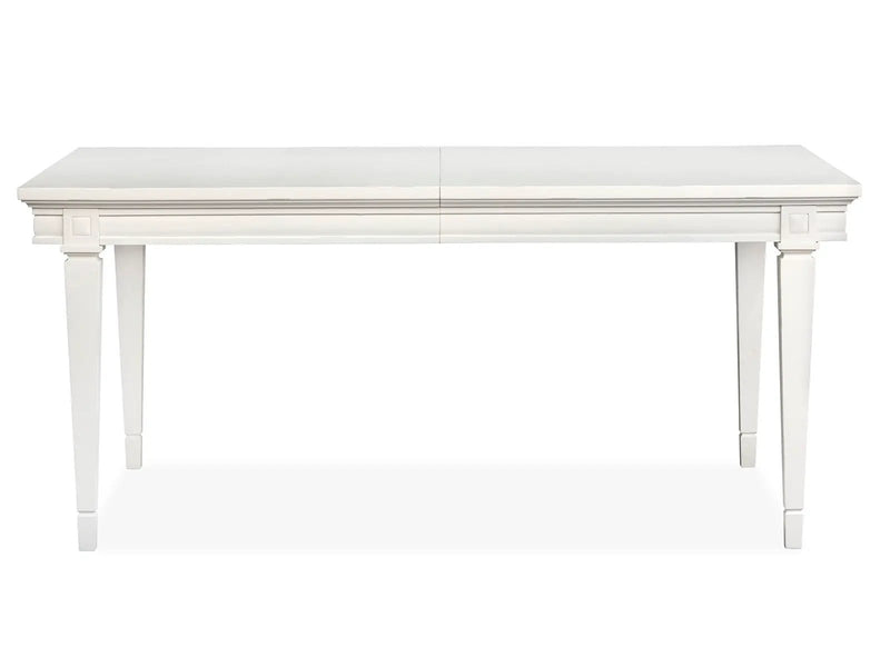 Willowbrook - Extendable Rectangular Dining Table - Egg Shell White by Unique Piece Furniture