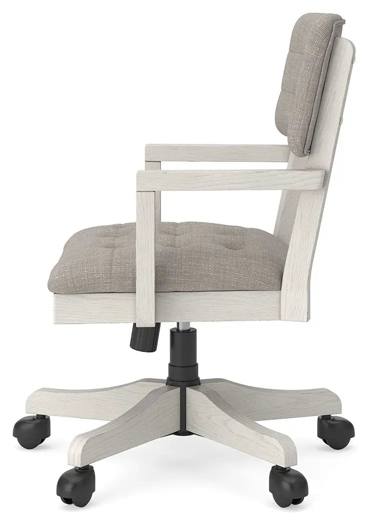 Robbinsdale - Home Office Desk Chair - Antique White by Unique Piece Furniture