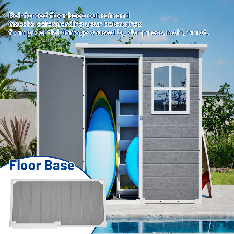 5x3ft Resin Shed by HouseOfZazla