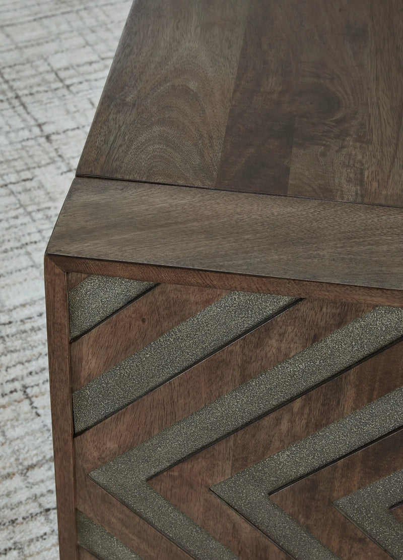 Dreggan - Rectangular Cocktail Table - Brown by Unique Piece Furniture