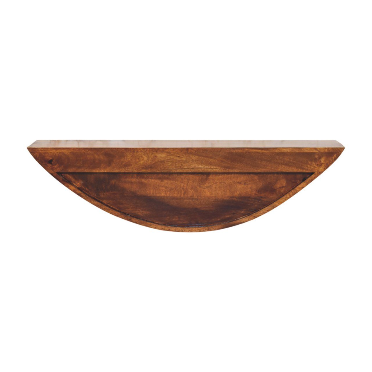 Crescent - Floating Wall Shelf - Brown by HouseOfZazla