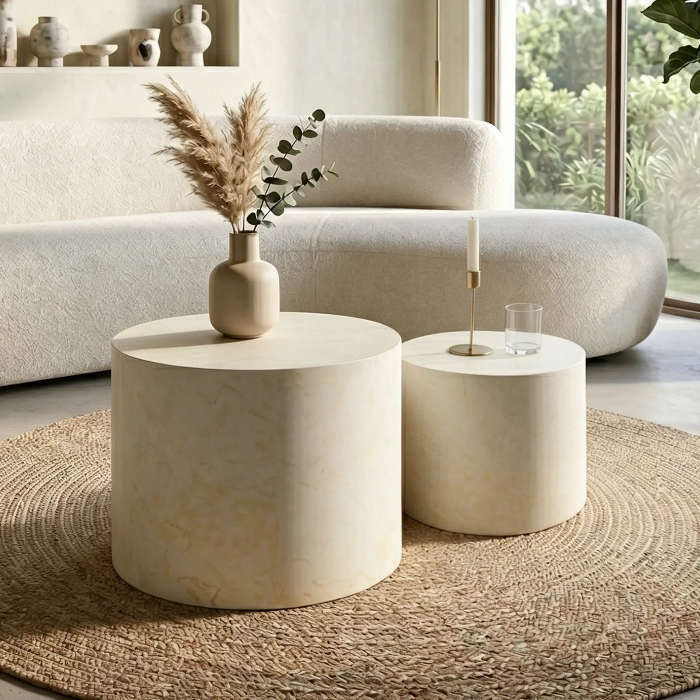 Set of 2 Nesting Tables by HouseOfZazla