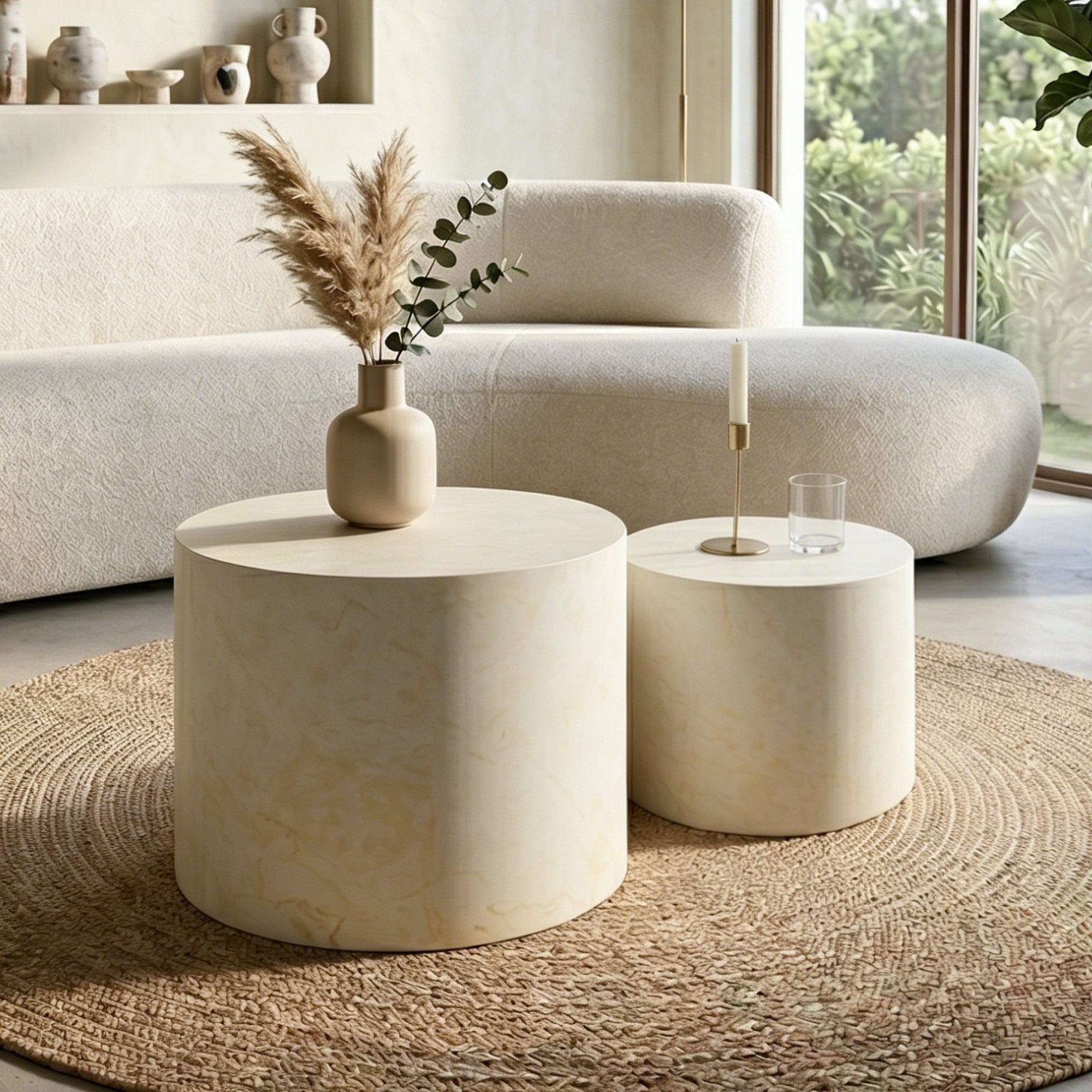 Set of 2 Nesting Tables by HouseOfZazla
