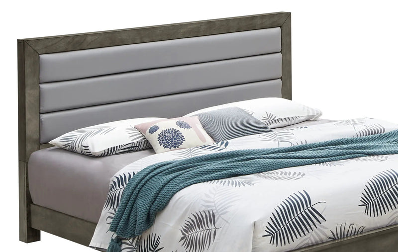 Transitional Modern Design Bed by Unique Piece Furniture