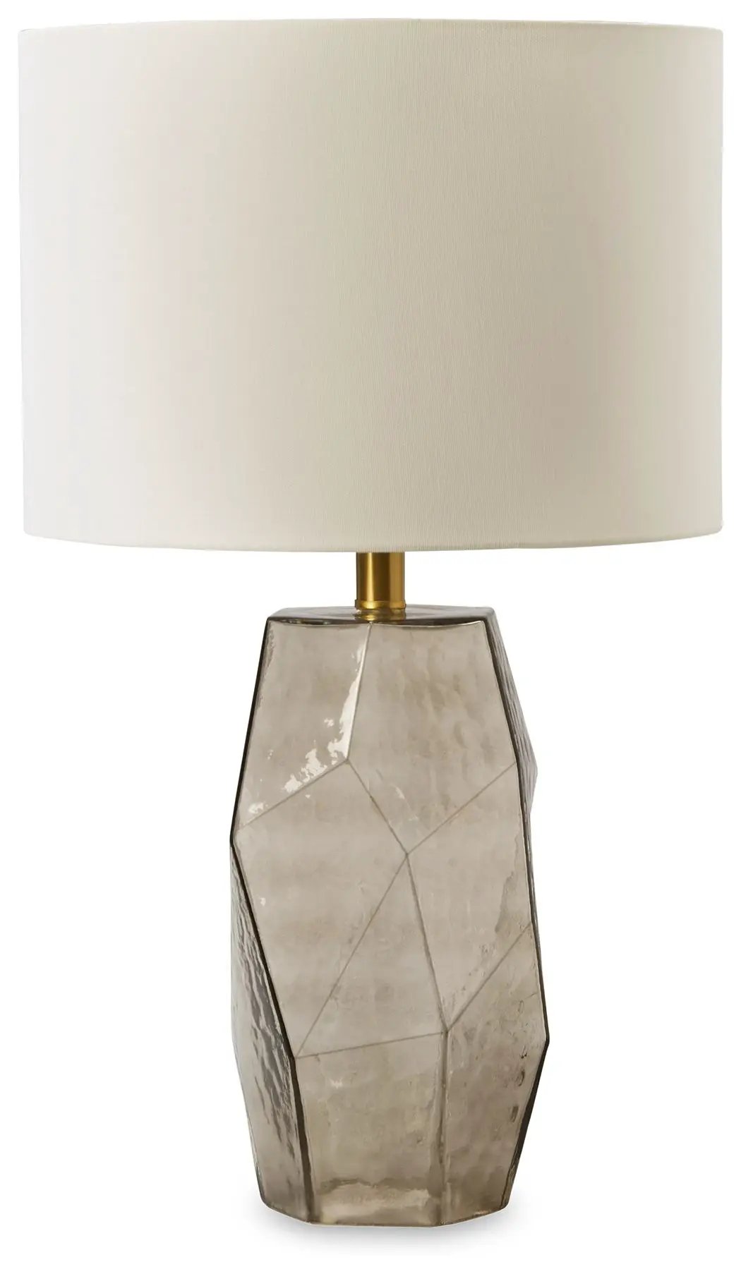 Taylow - Glass Table Lamp - Gray by Unique Piece Furniture