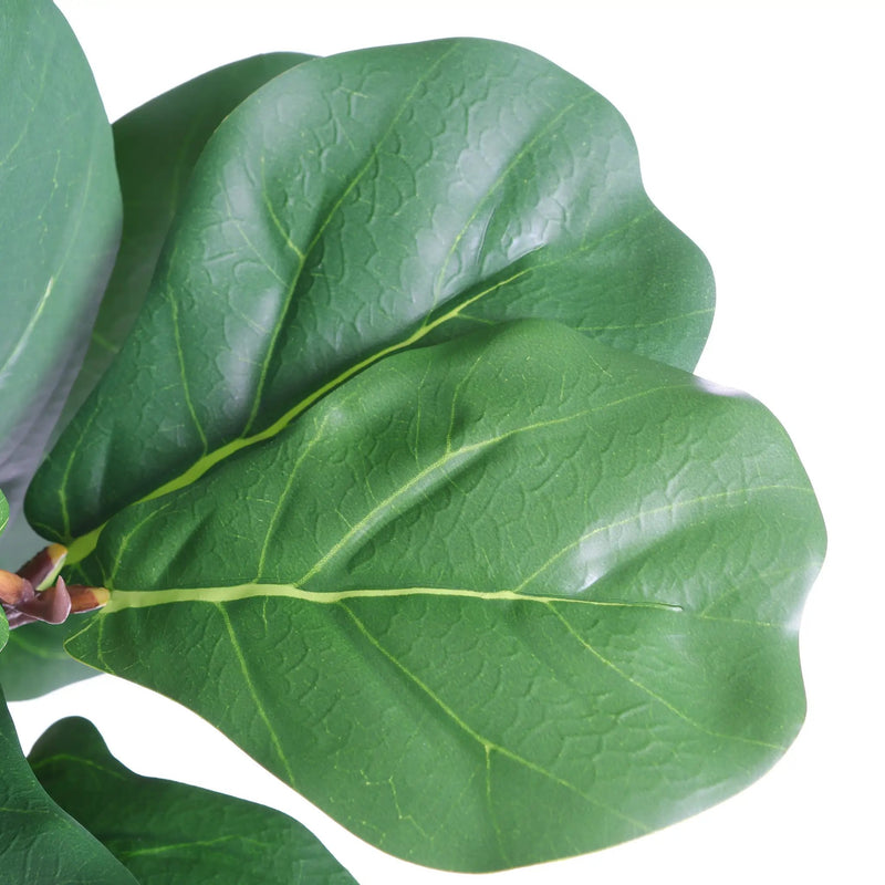 6FT Artificial Fiddle Leaf Fig Tree With Decorative Pot by HouseOfZazla