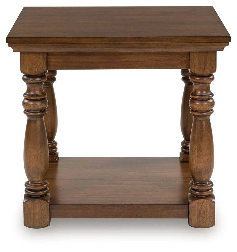 Sturlayne - Rectangular End Table - Brown by Unique Piece Furniture
