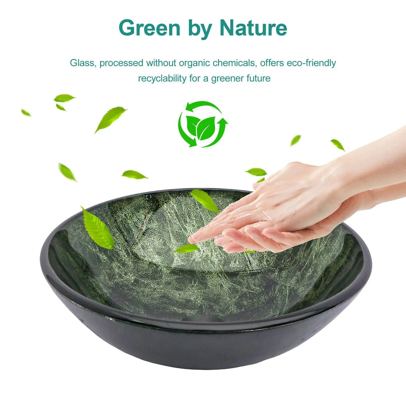 Vessel Sink With Faucet And Pop-Up Drain by HouseOfZazla