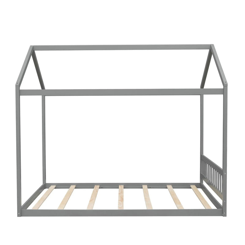 Wooden House Bed With Headboard by Unique Piece Furniture