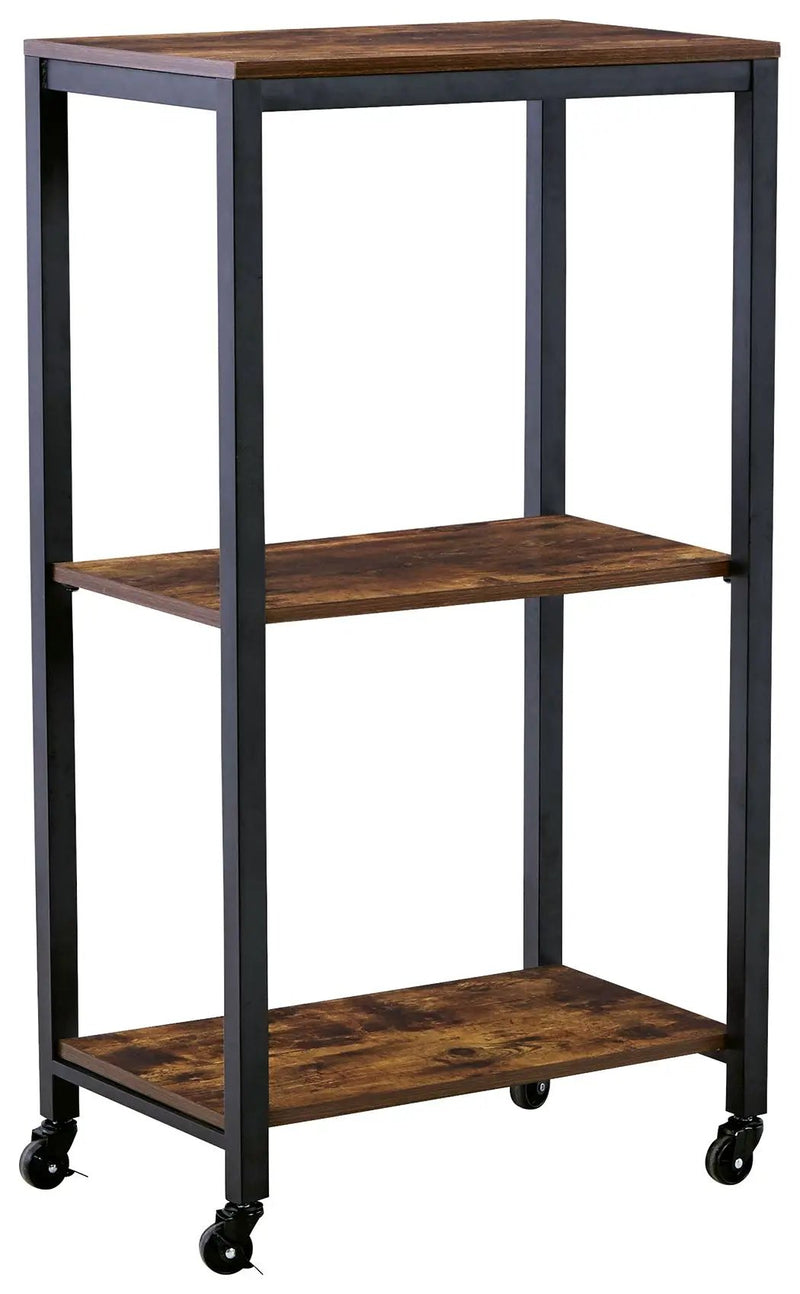 Bevinfield - Bar Cart - Brown / Black by Unique Piece Furniture