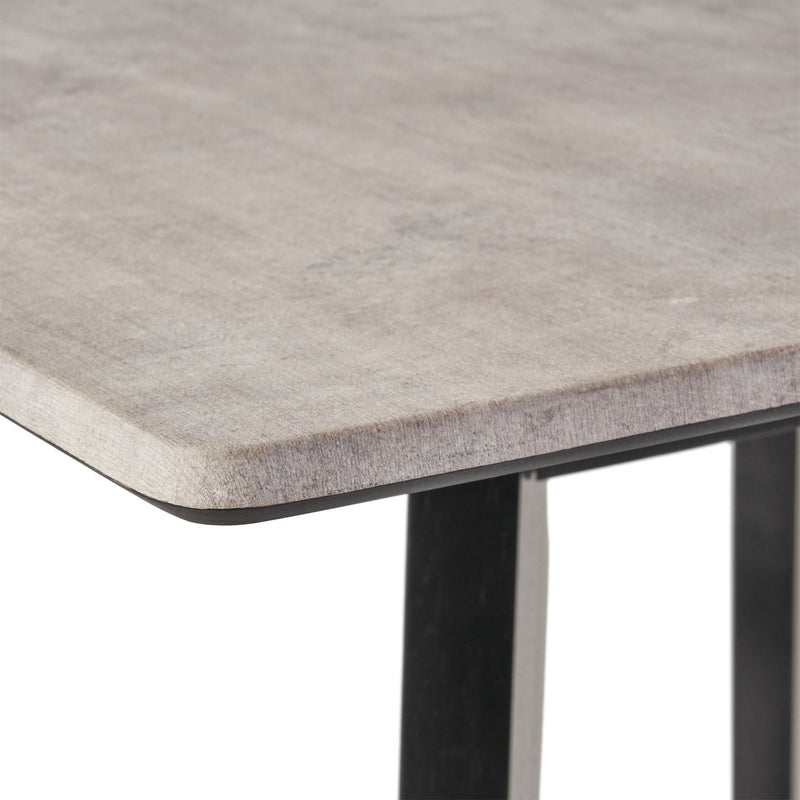 Modern Bar Height Dining Table, Rubberwood Legs and Laminate Table Top by HouseOfZazla