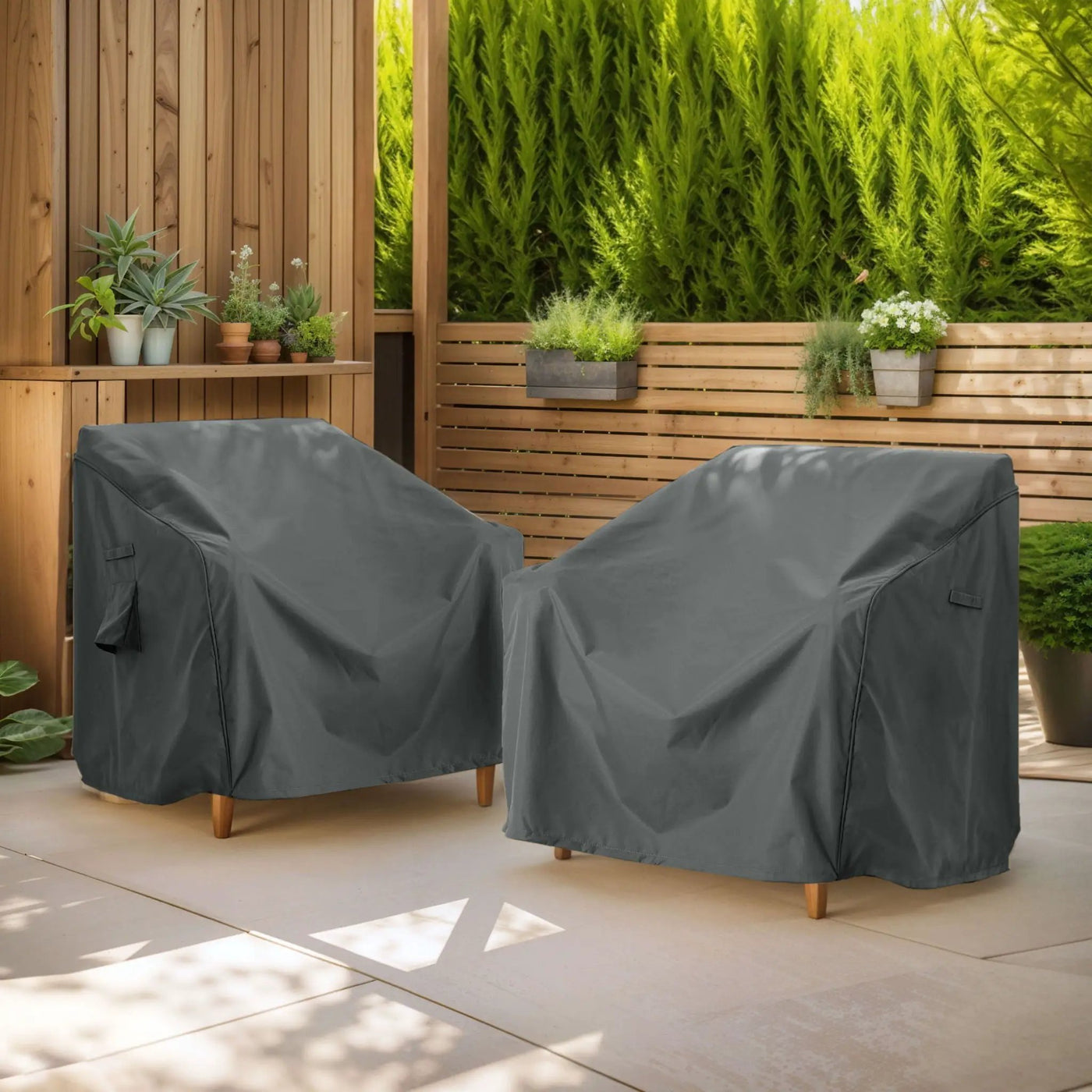 Shield Outdoor Patio Club Chair Cover by HouseOfZazla