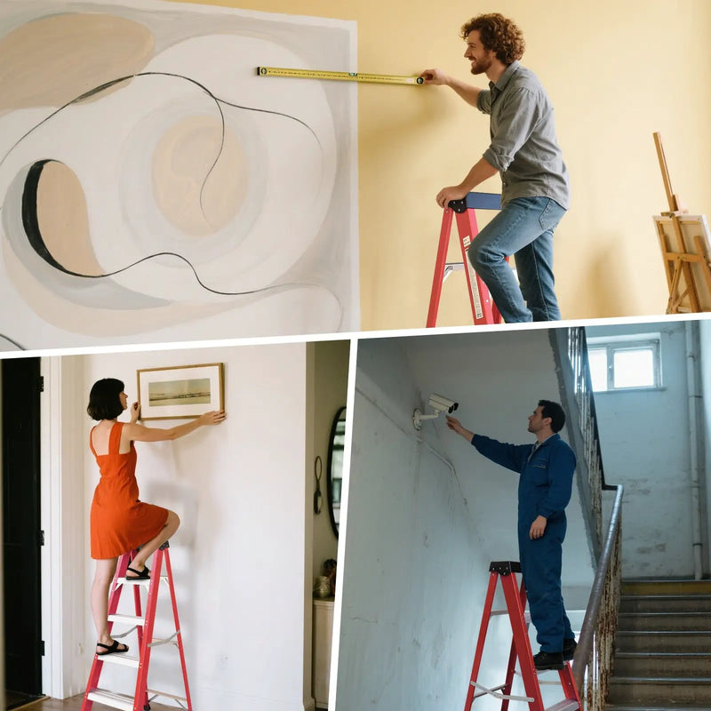 Fiberglass Ladder - Electrical Engineering Step Ladder by HouseOfZazla