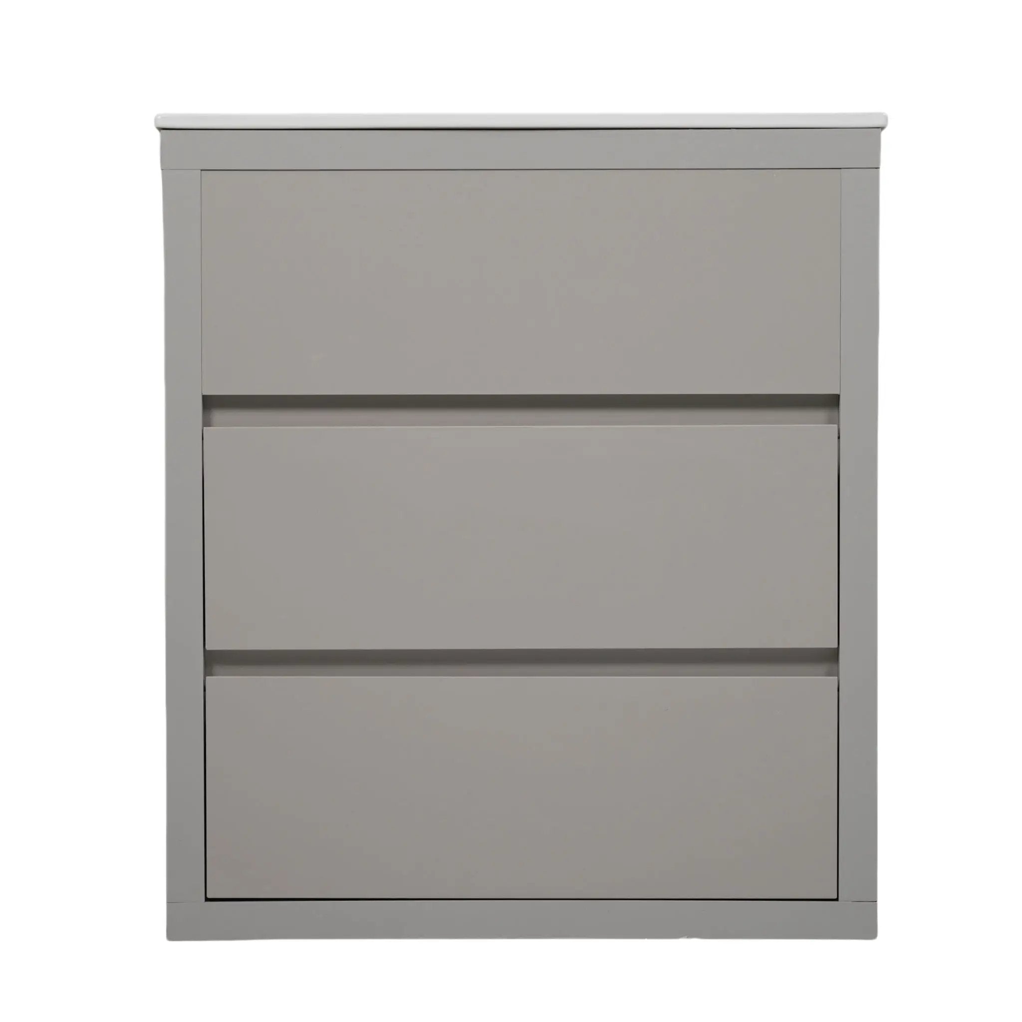 Freestanding Bathroom Vanity with Ceramic Sink and 2 Full Extension Drawers by HouseOfZazla