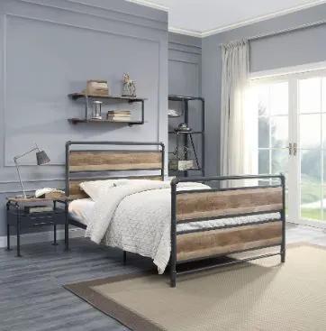 Brantley - Wall Rack - Antique Oak & Sandy Gray by Unique Piece Furniture