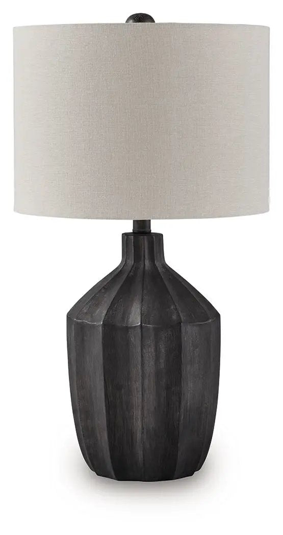 Jilton - Poly Table Lamp - Black by Unique Piece Furniture