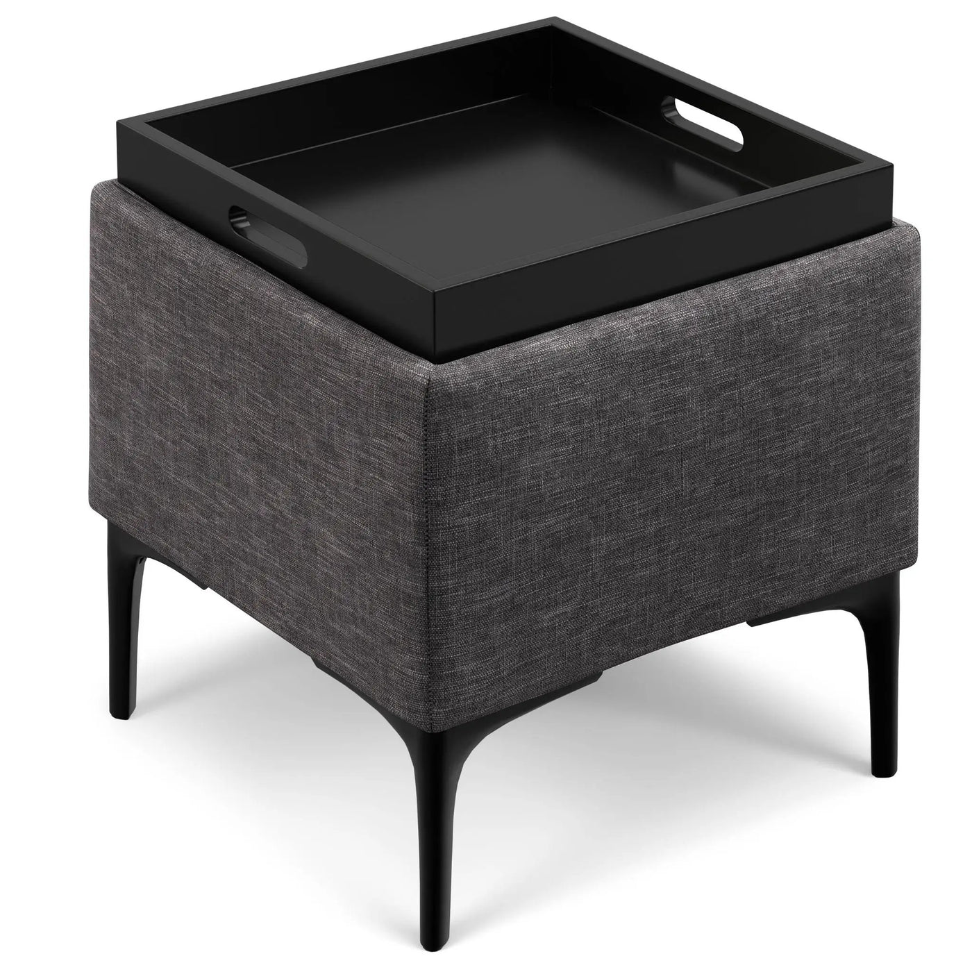 Natasha - Multifunctional Storage Ottoman With Tray by Unique Piece Furniture