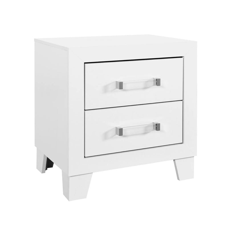 Omoda - Nightstand - White by HouseOfZazla
