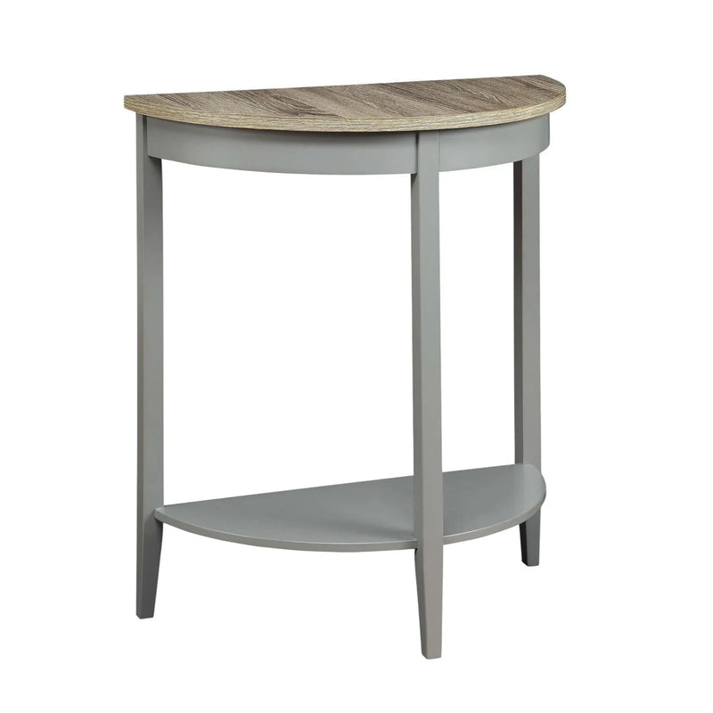 Justino Console Table - Gray / Oak by HouseOfZazla