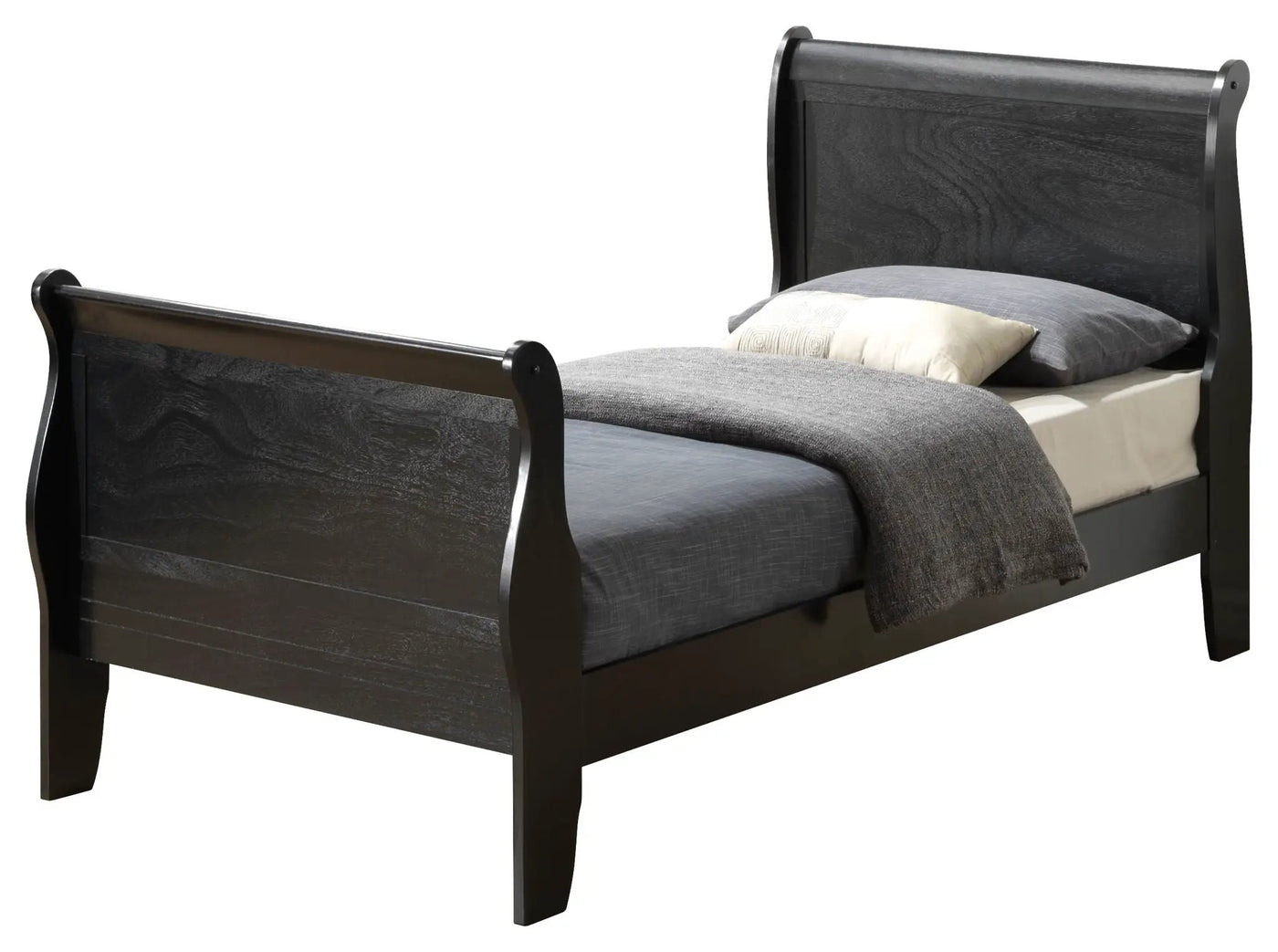Panel Sleigh Bed by HouseOfZazla